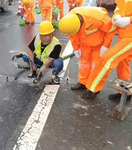 高压注浆机沥青路面填缝