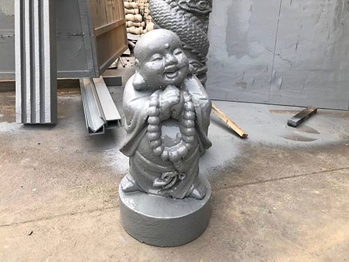 雕塑防腐表层聚脲喷涂